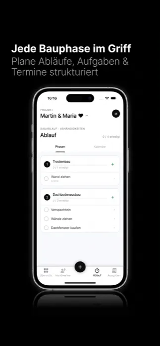 RenoStack — Phases